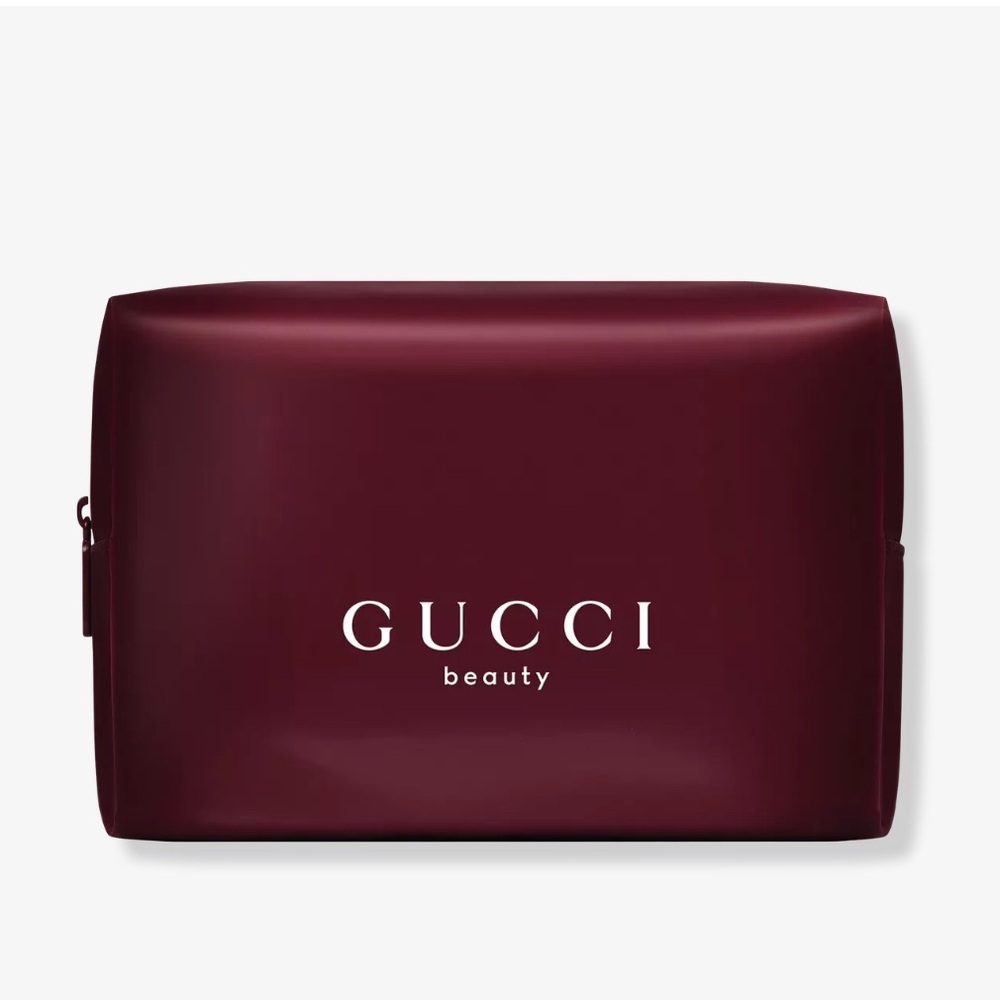 Gucci Beauty Burgundy Pouch Brand New!